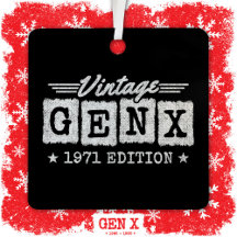 Gen X Generation Gen Xer Né 1971 Gen X Anniversair