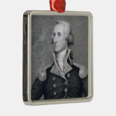 Ornement En Métal George Washington, gravé par brun Durand de (Droite)