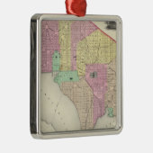 Ornement En Métal Georgetown et la ville de Washington (Droite)