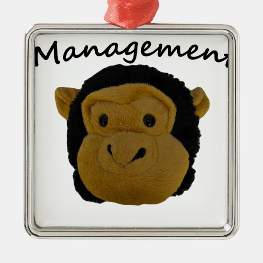 Ornement En Métal Gestion (Devant)