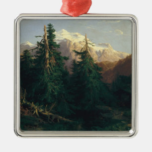 Ornement En Métal Glacier, Rosen Lanigletscher, 1854