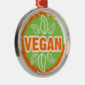 Ornement En Métal Go Vegan (Droite)