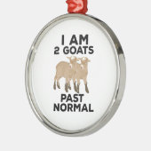 Ornement En Métal Goats (Gauche)