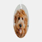 Ornement En Métal Goldendoodle Chien chiot (Avant gauche)