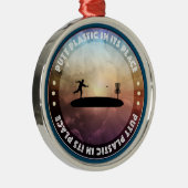 Ornement En Métal Golf sur disque (Droite)