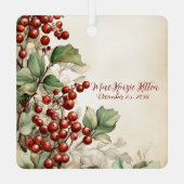 Ornement En Métal Gorgeous Kitten  Christmas  (Verso)