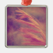 Ornement En Métal Graine d'herbe violet Art numérique de brume (Devant)