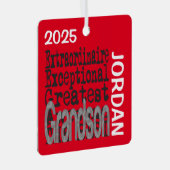 Ornement En Métal Grandson Extraordinaire CUSTOM (Avant droite)