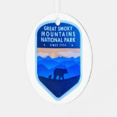 Ornement En Métal Great Smoky Mountains (Avant gauche)
