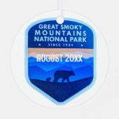 Ornement En Métal Great Smoky Mountains (Verso)