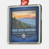 Ornement En Métal Great Smoky Mountains (Gauche)