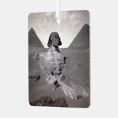 Ornement En Métal Great Sphinx & Gizeh Pyramides Necropolis Egypte (Avant gauche)