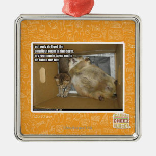 Ornement En Métal Gros compagnon de chambre