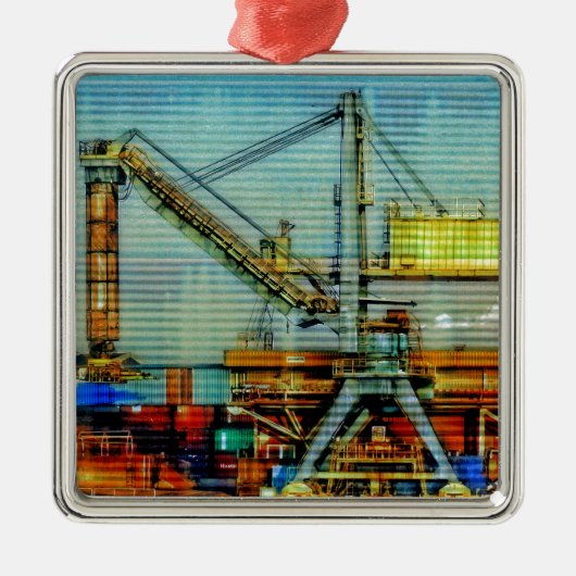 Ornement En Métal Grue de design (Devant)