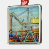 Ornement En Métal Grue de design (Gauche)