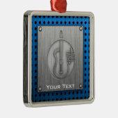 Ornement En Métal Guitare acoustique ; Métal-regard balayé (Droite)