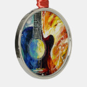 Ornement En Métal Guitare de basse (Droite)