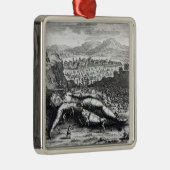 Ornement En Métal Gulliver a capturé par les Lilliputians (Droite)