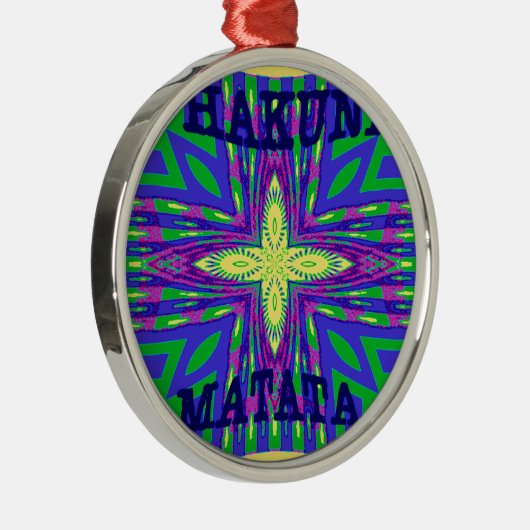 Ornement En Métal Hakuna matata Mombasa (Droite)