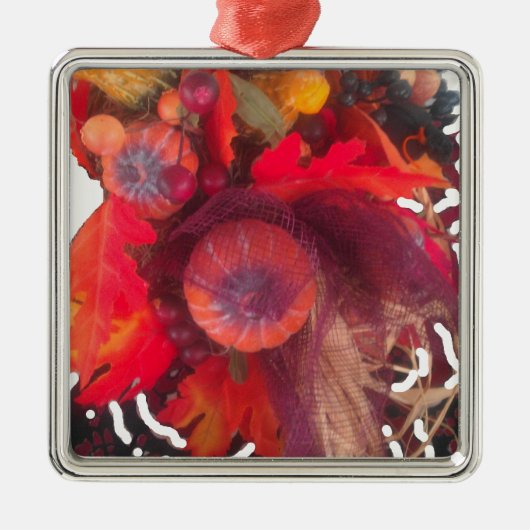 Ornement En Métal Hakuna Matata Pumkin spécial Panier de fruits cade (Devant)