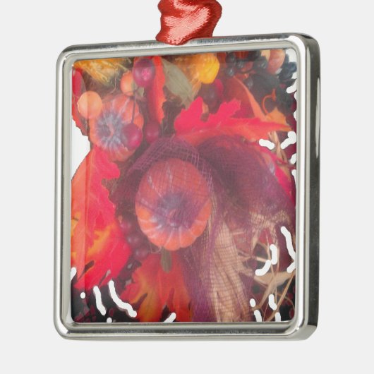 Ornement En Métal Hakuna Matata Pumkin spécial Panier de fruits cade (Gauche)