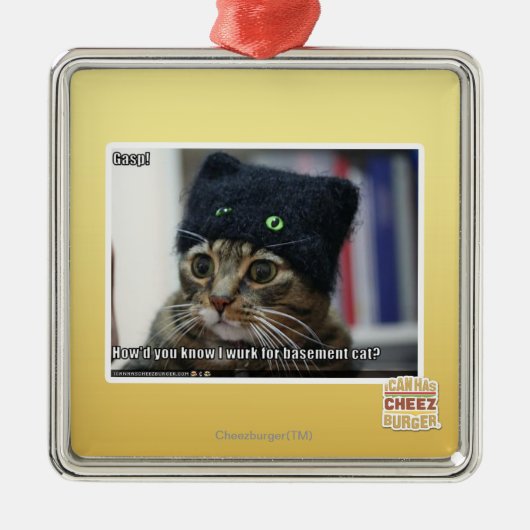 Ornement En Métal Halètement ! (Devant)