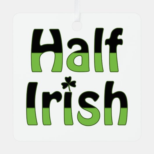 Ornement En Métal Half Irish (Recto)