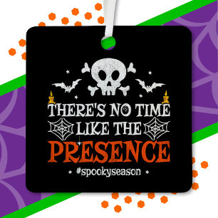 Ornement En Métal Halloween Spirit Crâne Crossbones drôle Halloween