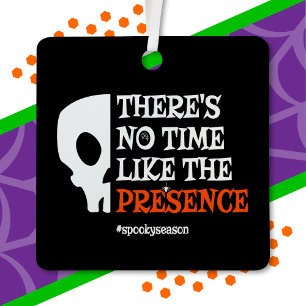 Ornement En Métal Halloween Spirit Crâne Éffrayant Funny Halloween