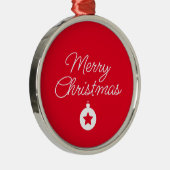 Ornement En Métal Happy New Year Merry Christmas Holiday Season (Droite)