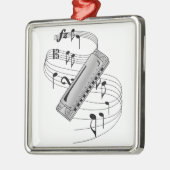 Ornement En Métal Harmonica (Gauche)