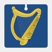 Ornement En Métal Harpe irlandaise (Recto)