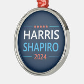 Ornement En Métal Harris Shapiro 2024 (Gauche)