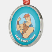 Ornement En Métal Hercules Bicep Flex Metal Ornament (Gauche)