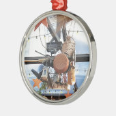 Ornement En Métal Heure d'hiver (Gauche)