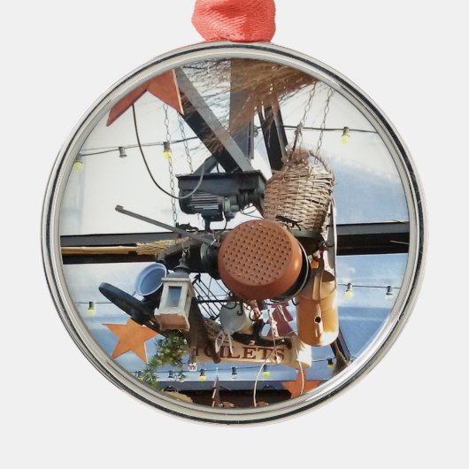 Ornement En Métal Heure d'hiver (Devant)