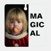 Ornement En Métal Heure magique (Verso)