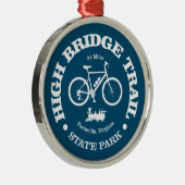 Ornement En Métal High Bridge Trail (cyclisme) (Droite)