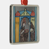 Ornement En Métal Hildegard de Bingen (Droite)