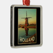 Ornement En Métal Holland Windmill (Droite)