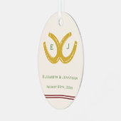 Ornement En Métal Horseshoe occidental (Avant gauche)