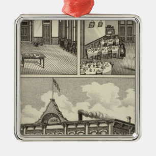 Ornement En Métal Hôtel Hicks, Stockton, Kansas