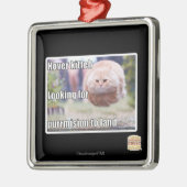 Ornement En Métal Hover Kitteh (Gauche)