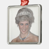 Ornement En Métal HRH Princesse Diana Xmas (Gauche)