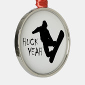 Ornement En Métal Huck Yeah (Droite)