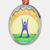 Ornement En Métal HumanLight heureux (Gauche)