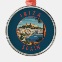 Ibiza Espagne Cercle retro désorganisé