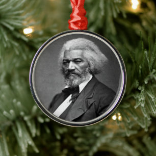 Ornement En Métal Icônes de l'histoire des Noirs : Frederick Douglas