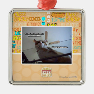 Ornement En Métal Il a lieu après mon temps de dîner