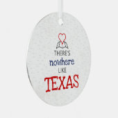 Ornement En Métal Il n'y a nulle part comme le Texas (Avant droite)